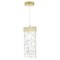 Cwi Lighting Carolina LED Pendant With Gold Leaf Finish 1090P5-1-620-A - alternate 1